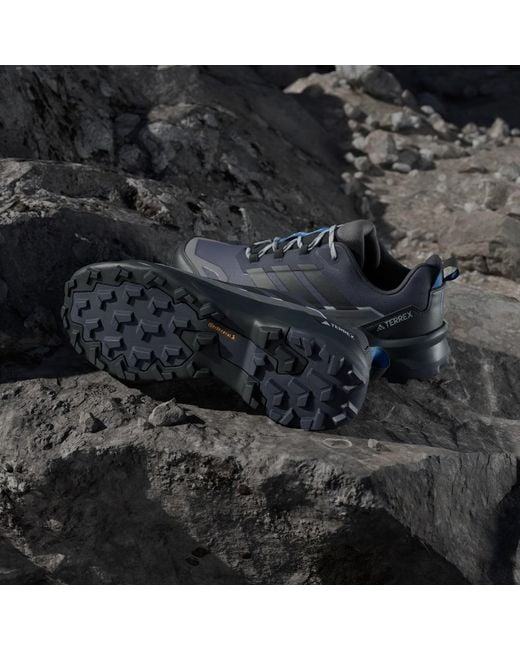 Adidas Blue Terrex Skychaser Ax5 Gore-Tex Hiking Shoes for men