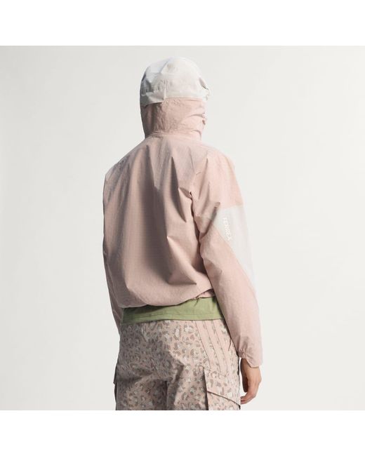Adidas Brown Terrex Xploric 2 Layer Climaproof Jacket
