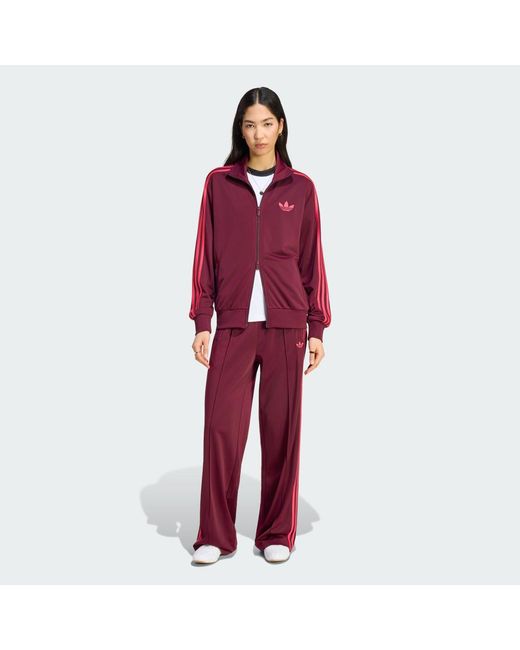 Adidas Red Firebird Track Top Loose
