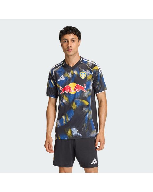 Adidas Blue Leeds United Fc 25/26 Third Jersey for men