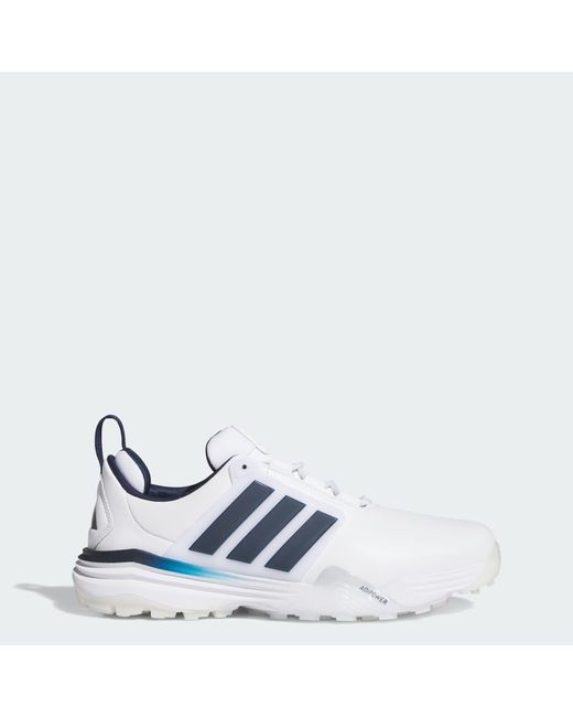Adidas Blue Adipower 26 Wide Spikeless Golf Shoes for men