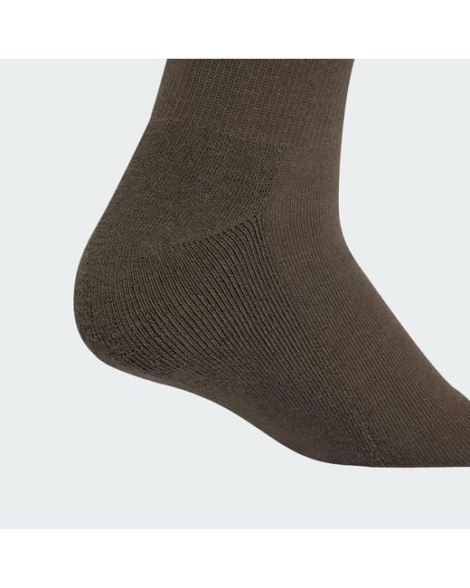 Adidas Originals Green Two-Toned Crew Socks 2 Pairs