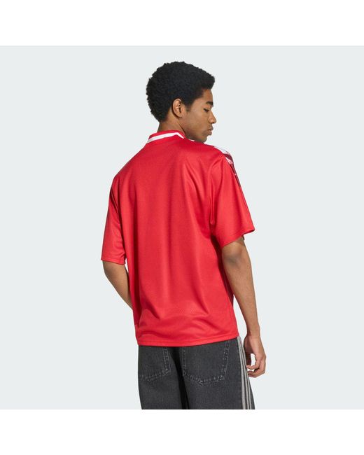 Adidas Red Arsenal Fc Stadium Jersey for men