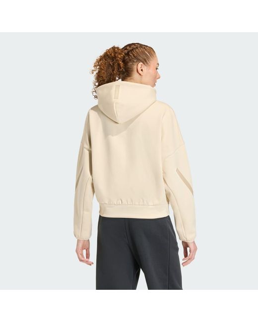 Adidas Natural Z.N.E. Full-Zip Hoodie