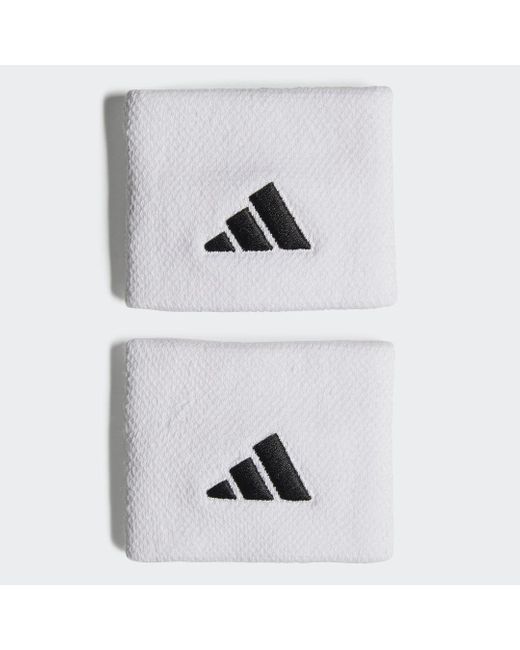 Adidas White Tennis Wristband Small