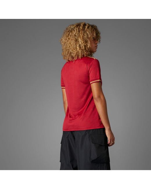 Maglia Anniversary Fc Bayern München di Adidas in Red