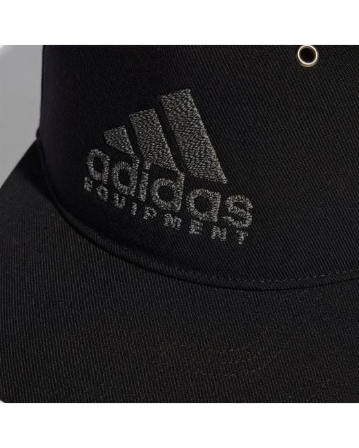 Adidas Black Equipment Snapback Cap
