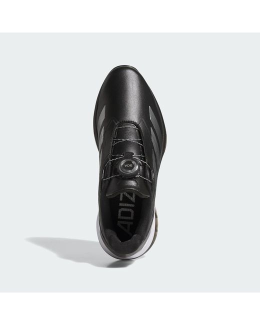 Adidas Black Adizero Zg Lo Boa Spikeless Golf Shoes for men