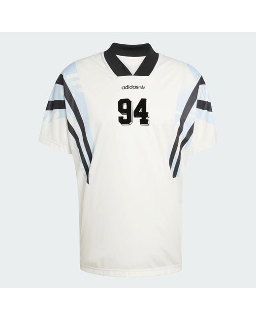 Adidas White Santiago Aop Infill Jersey for men