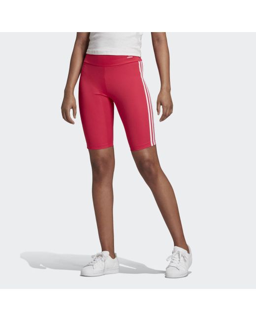 Adidas Originals Girls' 3-Stripes Shorts Junior White Kind -  Kinderkledingplein.nl