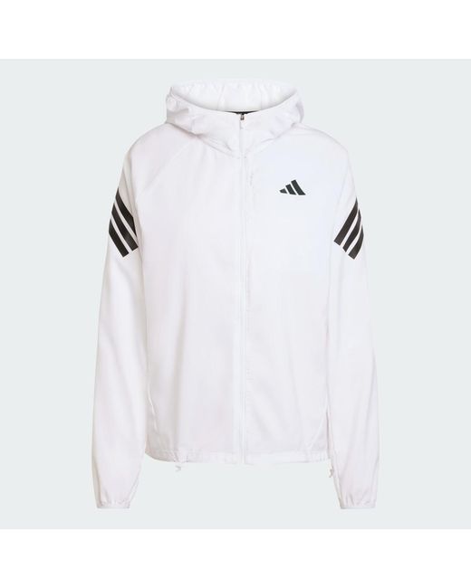 Adidas Originals White Adi365 Iconic Running Jacket