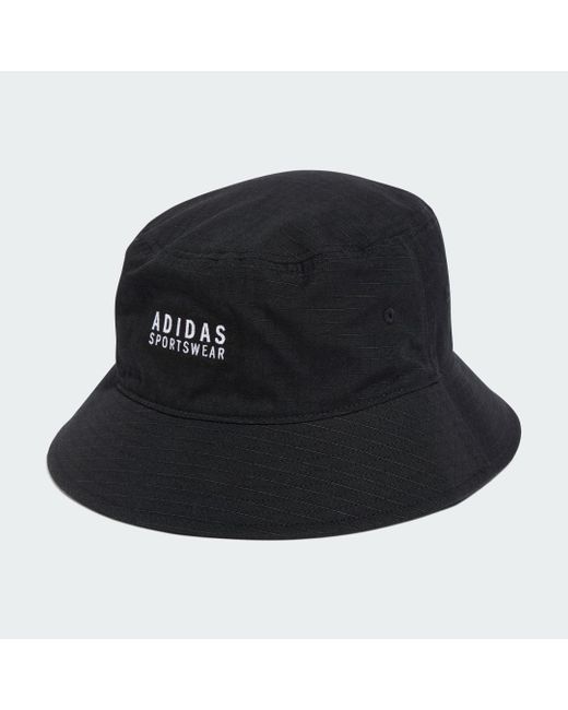 Adidas Black Sportswear Classic Bucket Hat