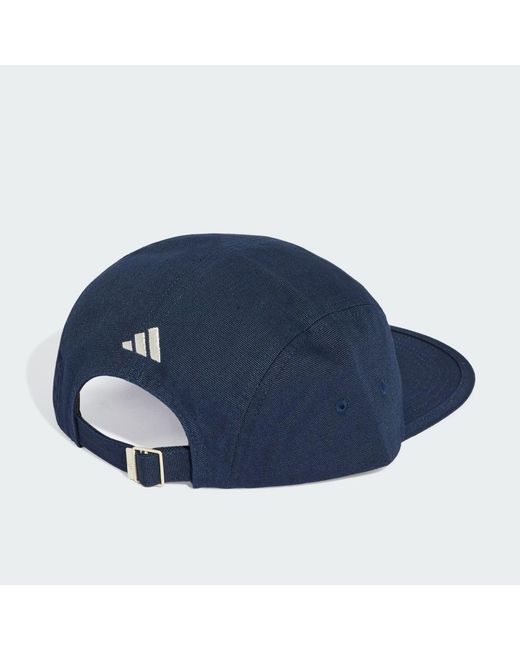 Adidas Blue Kappe, Canvas, 5 Bahnen