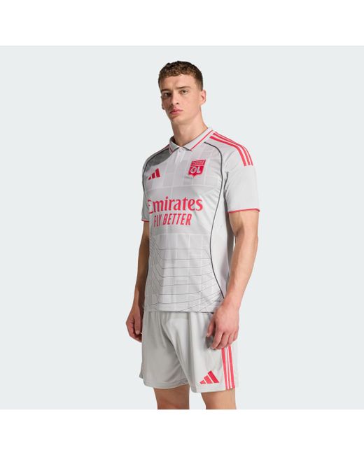Adidas Multicolor Olympique Lyonnais 25/26 Third Jersey for men