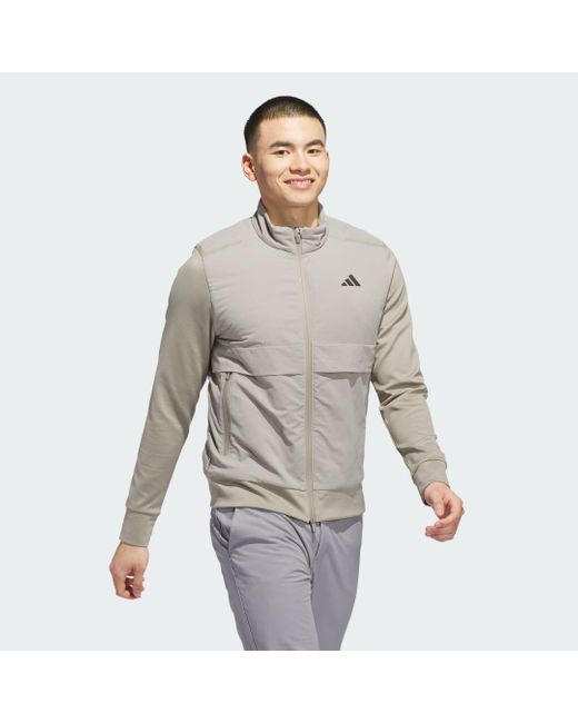 Chaqueta Ultimate365 Tour Frostguard Full-Zip Adidas de hombre de color Gray
