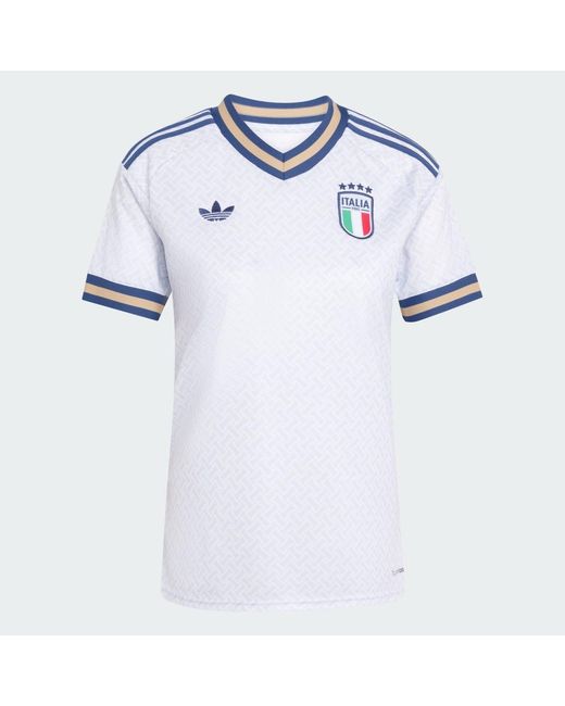 Adidas White Italy 26 Away Jersey