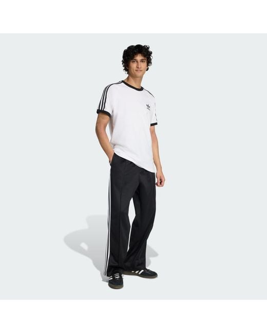 Adidas Black Baggy Track Trousers for men