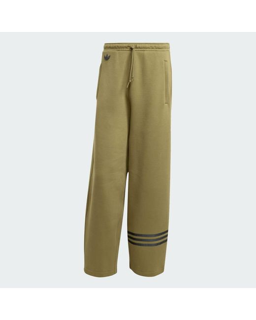 Adidas Green Neuclassics Sweatpants for men