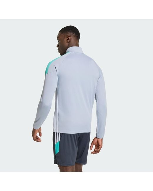 Adidas Blue Tiro 26 Essentials Training Top for men