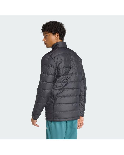 Adidas Gray Terrex Multi Light Down Climawarm Jacket for men