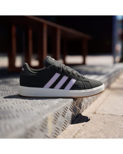 Adidas Black Grand Court Base 00S Shoes