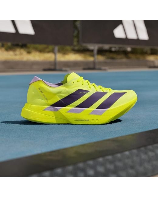 Adidas Adizero Adios Pro 4 Laufschuh in Yellow für Herren