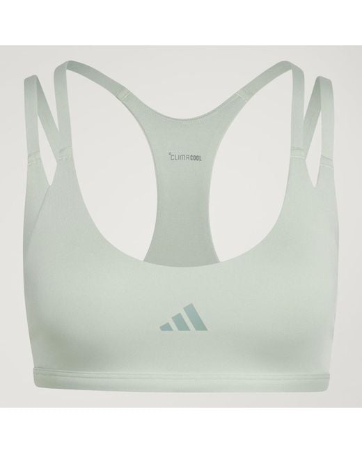Adidas Multicolor Optime Workout Strappy Light Support Bra