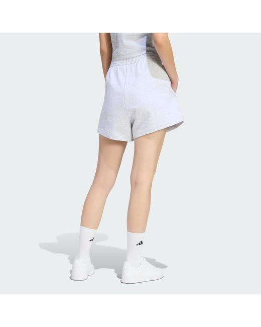Adidas Blue Kit Small Logo Shorts