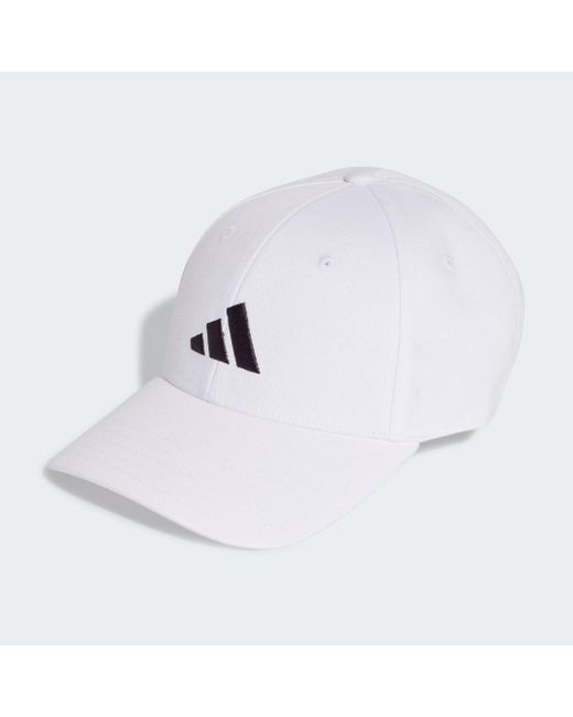 Cappellino Da Baseball New Logo di Adidas in White