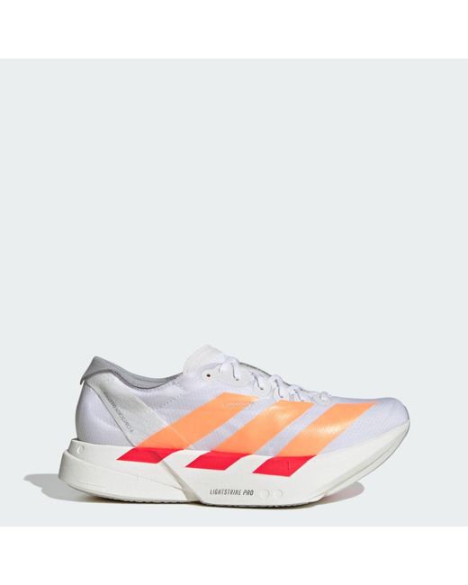 Adidas Pink Adizero Adios Pro 4 Shoes