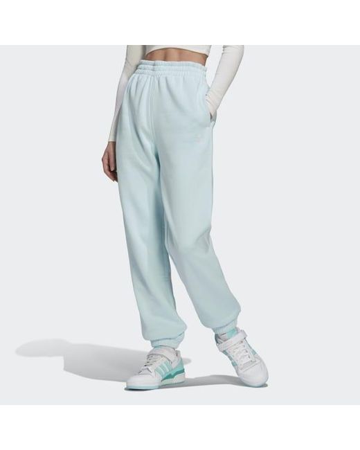 adidas Adicolor Essentials Fleece Joggers in Blue | Lyst