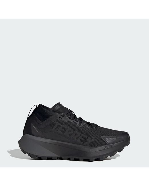Adidas Black Terrex Agravic Gtx Trail Running Shoes