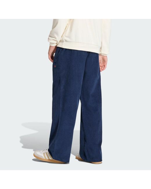 Adidas Blue Jude Bellingham Loose Tracksuit Bottoms for men