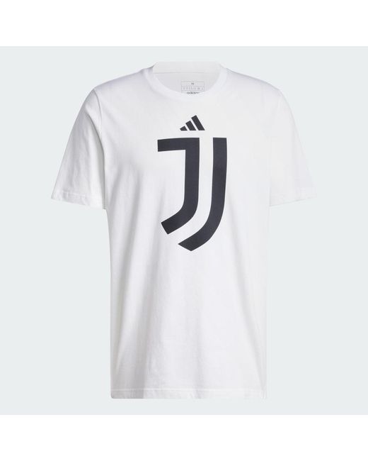 Adidas White Juventus Dna Graphic T-Shirt for men