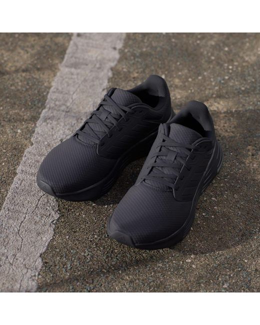 Adidas Black Galaxy 6 Shoes for men