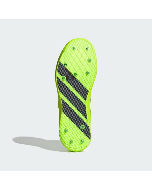 Adidas Yellow Adizero Javelin Running Shoes