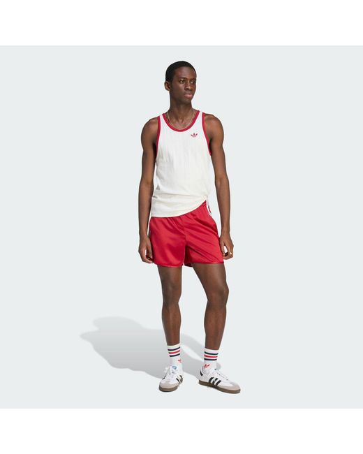 Adidas Red Drop Needle Tank Top for men
