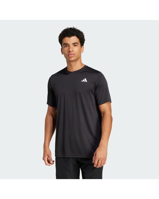 Adidas Black Club Tennis Climacool T-shirt for men