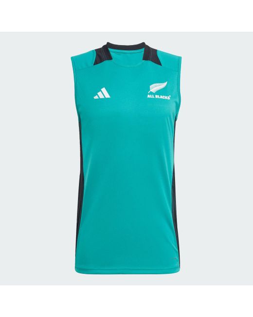 Adidas All Blacks Lions Singlet in Blue für Herren