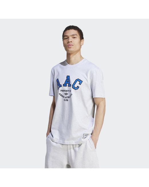 Adidas Blue Rifta Metro Aac T-Shirt for men