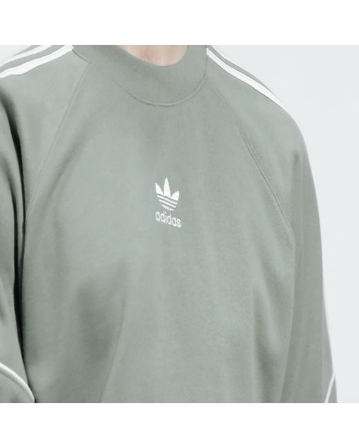 Adidas Gray Rekive Crew Sweatshirt for men