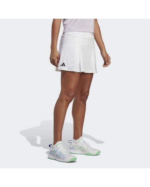 Adidas Rock Club Pleatskirt in het White