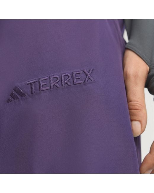 Adidas Purple Terrex Xploric 2 Layer Insulated Climaproof Tracksuit Bottoms