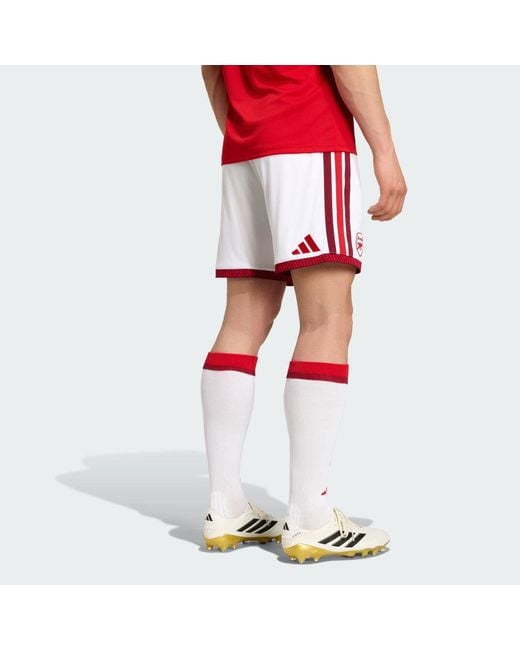 Adidas Red Arsenal Fc 26/27 Home Shorts for men