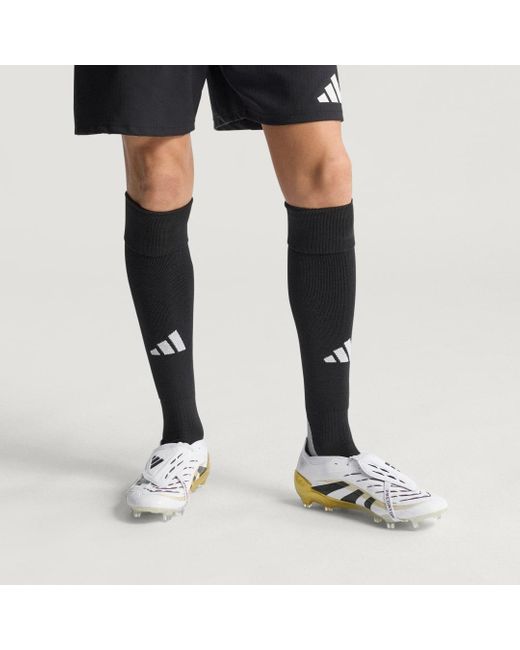 Adidas Metallic Predator Elite Fold-Over Tongue Firm Ground Boots
