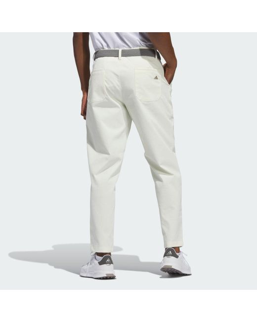 Pantaloni Go-To Progressive di Adidas in Natural da Uomo