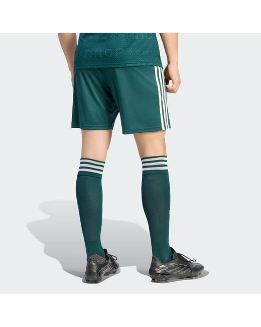 Adidas Green Real Madrid 26/27 Away Shorts for men