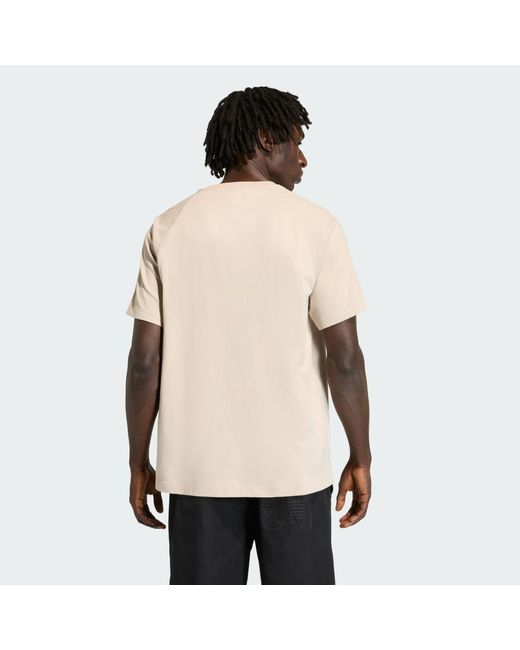Adidas Natural Premium Essentials T-Shirt for men