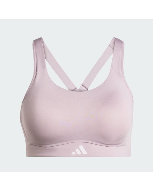 Adidas Pink Optime Workout High Support Bra