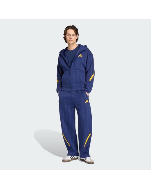 Adidas Blue Spain 26 Z.N.E. Tracksuit Bottoms for men